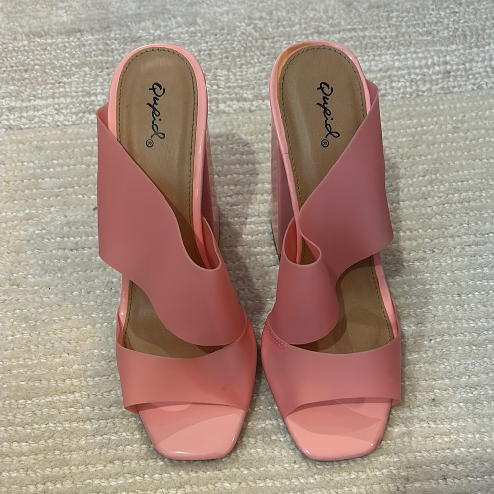 Qupid Pink Women's Heels